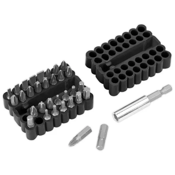 Image of Sealey AK110 Bit & Magnetic Adaptor Set 33pc