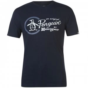 Image of Original Penguin Combo Short Sleeve T Shirt - Navy 413