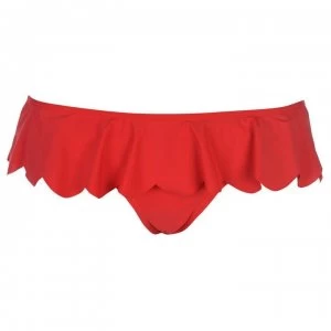 Image of SoulCal Frill Bikini Briefs Ladies - Red