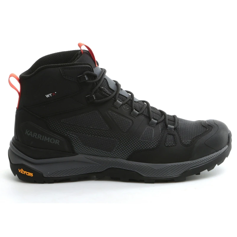 Image of Karrimor Helix Mid Mens Walking Boots - Black 7