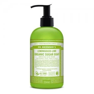 Image of Dr. Bronner's Lemongrass-Lime ekologiskas cukraus muilas 355ml