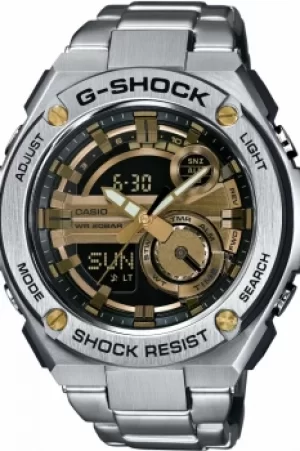 Image of Mens Casio G-Steel Alarm Chronograph Watch GST-210D-9AER