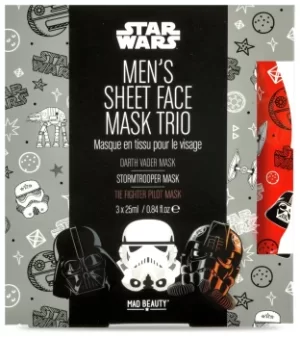 Image of Disney Star Wars Mens Facemask Set-Pack of 3