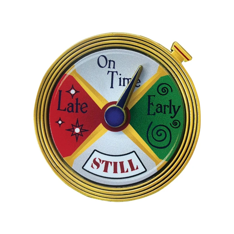 Image of The Polar Express Conductor's Stopwatch Spinning Pin Badge