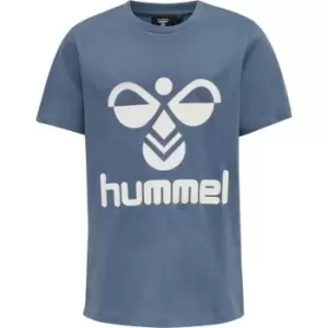 Image of Hummel Short Sleeve Logo Tee Junior Boys - Blue