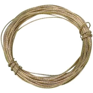 Image of Wickes Picture Wire - Brass 6m