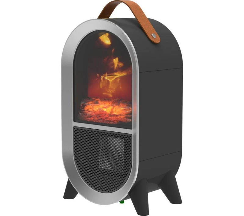 Image of SMART AIR Glow Heat Portable Fan Heater - Black 5061059290113