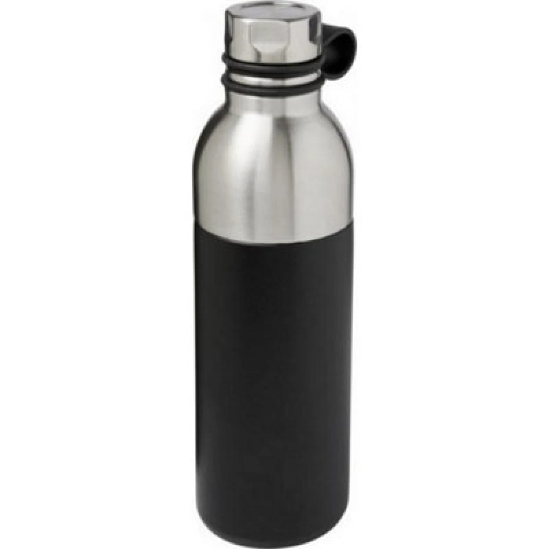 Image of Avenue Avenue Koln Copper Sport Vacuum Insulated Bottle in Black One Size Unisex 5059269897307