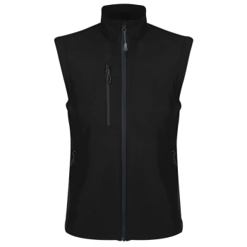Image of Black Recycled Soft Shell Body Warmer (XL) - Regatta