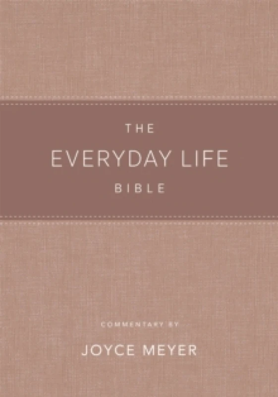 Image of The Everyday Life Bible Blush LeatherLuxe : The Power of God's Word for Everyday Living Hardback
