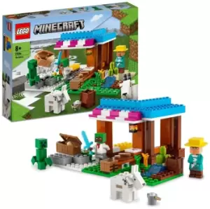Image of LEGO Minecraft The Bakery Village Toy with Figures 21184