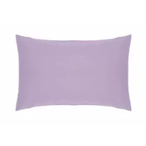 Image of 100% Cotton 200 Thread Count Pillowcase Pair Lilac