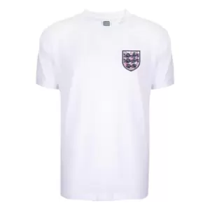 Image of Score Draw England 70 Home Jersey Mens - White