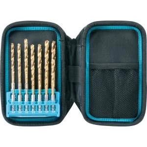 Image of Makita 14 Piece Hex Shank HSS TiN Drill Bit Set