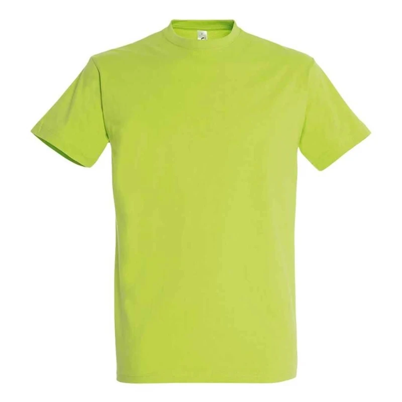 Image of SOL'S Mens Imperial Heavy T-Shirt in Green Size: 3XL Green Male 3XL