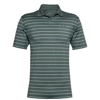 Image of Under Armour Divot Stripe Polo Shirt Mens - Lichen Blue