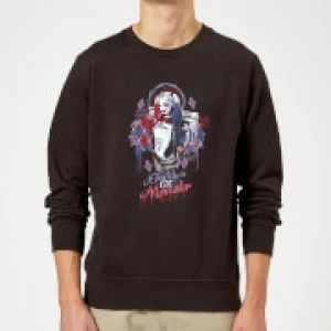Image of DC Comics Suicide Squad Daddys Lil Monster Sweatshirt - Black - M