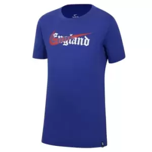 Image of Nike England T-Shirt Junior - Purple
