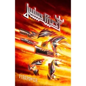 Image of Judas Priest - Firepower Textile Poster