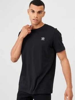 Image of adidas Originals Essential T-Shirt - Black, Size XS, Men
