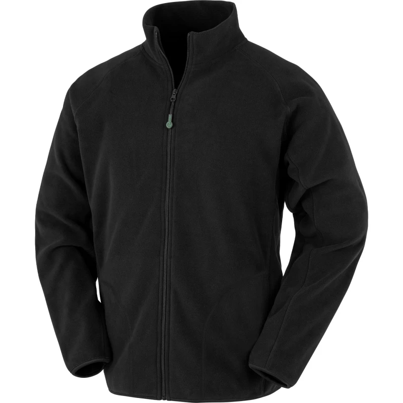 Image of Result Mens Fleece Jacket in Black Size: XS Black Male XS