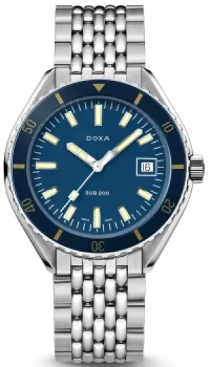 Image of Doxa Watch Sub 200 Caribbean Bracelet