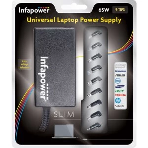 Image of Infapower 65W Universal Laptop Automatic Power Supply