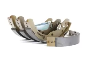 Image of BREMBO Brake Shoes VW,SKODA,SEAT S 85 516 6R0698525B,1234567,1J0609525 Brake Shoe Set,Brake Lining 1J0609525A,1J0609525B,1J0609526,1J0609527,1J0609528