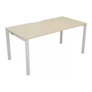 Image of Tc CB 1 Person Bench 1200 x 800 Cut Out Maple-White