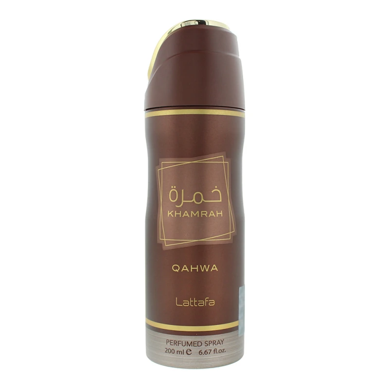 Image of Lattafa Khamrah Qahwa Perfumed Body Spray 200ml