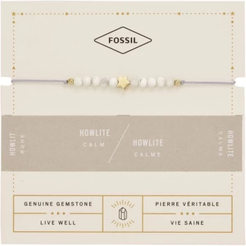 Image of Ladies Fossil Fabric Vintage Motifs Grab & Go Bracelet