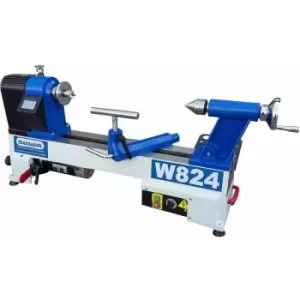 Image of W824 Midi Woodturning Lathe, Bench Top, Variable Speed, 12 x 14 - Charnwood