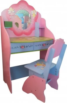 Image of Liberty House Toys Fairy Dressing Table with Chair.