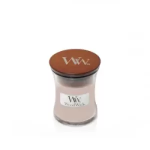 Image of Woodwick Vanilla & Sea Salt Scented Candle 85g