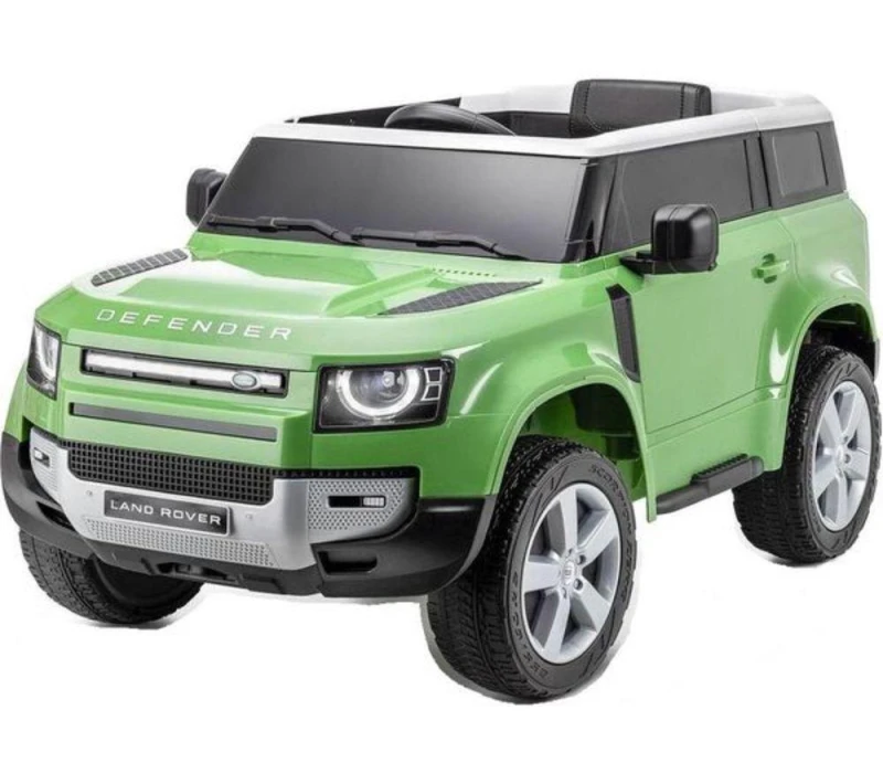 Image of XOOTZ Land Rover Defender Kids Electric Ride-On Car - Green 5031470273804