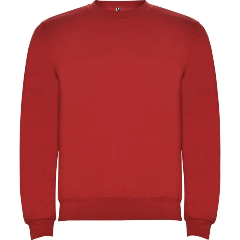 Image of ROLY ROLY Men Clasica Crew Neck Sweatshirt in Red Size: X-Small Red XS Male 5063527646941