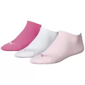 Image of Sneaker Invisible Socks (3 Pairs) - 2.5-5 - Pink - Pink - Puma