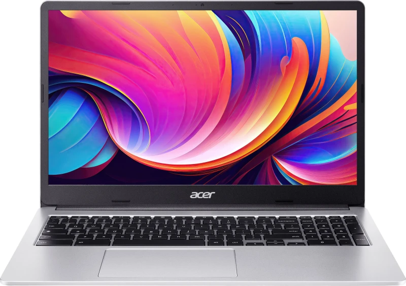 Image of Acer 15.6" Chromebook 315 CB315-4HT Intel Celeron N, 8GB RAM, 128GB, eMMC, Full HD, - Silver