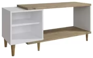 Image of GFW Presto TV Unit - White & Oak