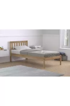 Image of Lisbon Double Bed Brown