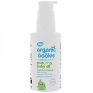 Image of Green People Organic Babies Nurturing Baby Oil Scent Free 100ml