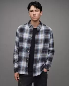 Image of AllSaints Valens Checked Shirt
