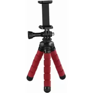 Image of Hama 4610 Red Flex Mini Tripod for Smartphone & GoPro