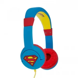 Image of OTL DC0262 Superman Man of Steel Kids Headphones