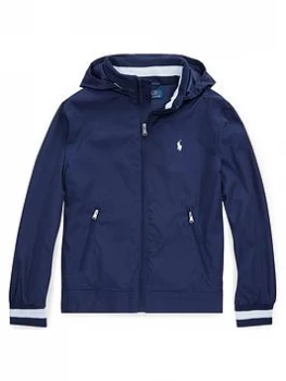 Image of Ralph Lauren Boys Classic Windbreaker - Navy