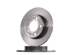 Image of PAIR PAINTED BREMBO BRAKE DISCS 08.9148.11