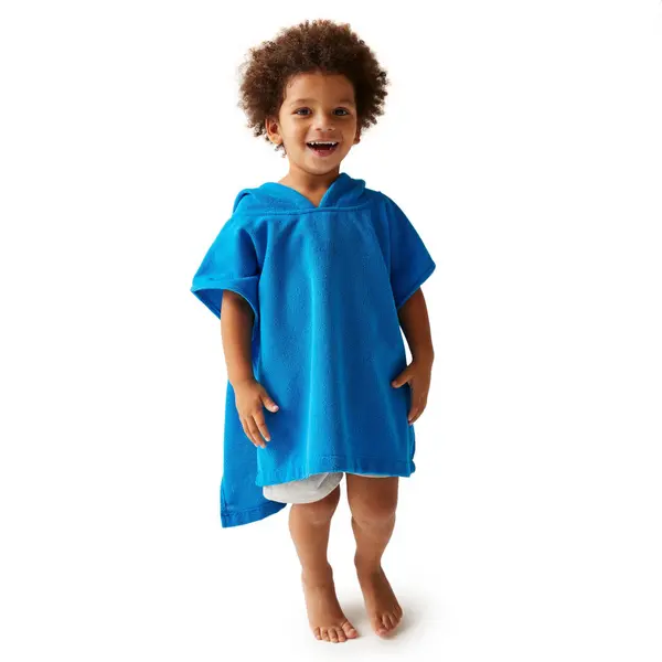 Image of Regatta Boys Animal Hooded Towel Robe 4-6 Years