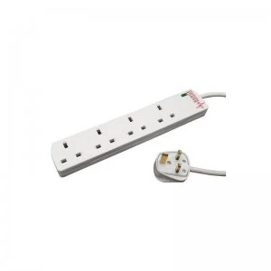 Image of Tacima 2M 4 Way Surge Protection Extension Lead