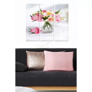 Image of MDF46934779 Multicolor Decorative MDF Painting (3 Pieces)