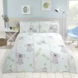 Image of Fun Koala, Duvet Set, Multi, Size: King-230cm x 220cm